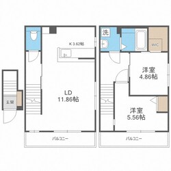 RESIDENCE城西の物件間取画像